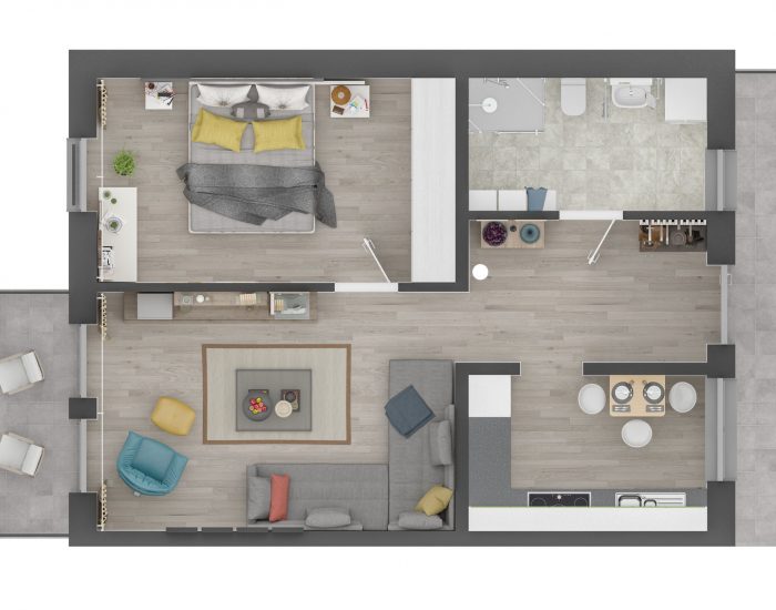 apartment 1 orthogonal apartment 1 orthogonal